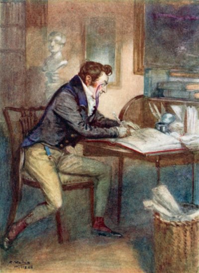 Illustration für Überredung von Jane Austen von Arthur Wallis Mills